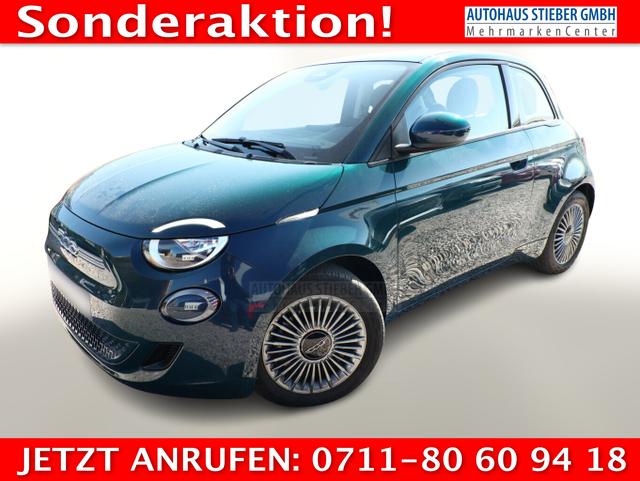 Fiat 500e 3+1 - 42kWh 118 Icon Nav SchukoM2 Klima Temp