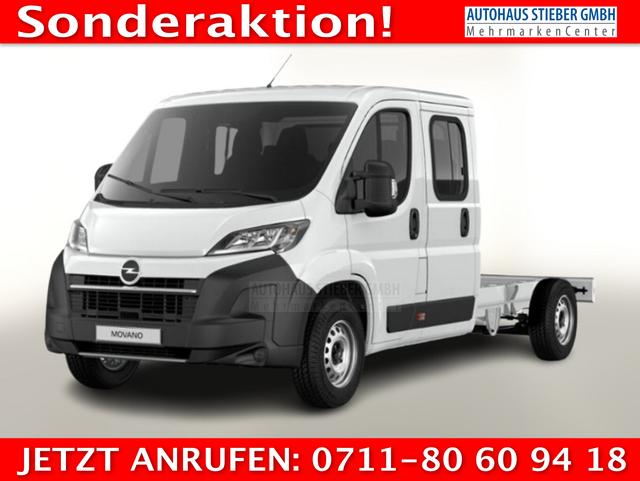 Opel Movano - Fahrgestell DoKa BHDi 140 35+ L3 7"-DAB