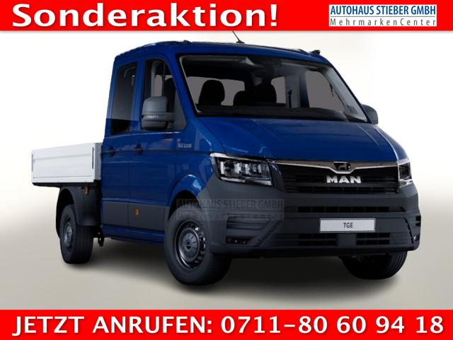 MAN TGE - Pritsche DoKa 2.0 TDI 140 Kam Temp PDC 3-S