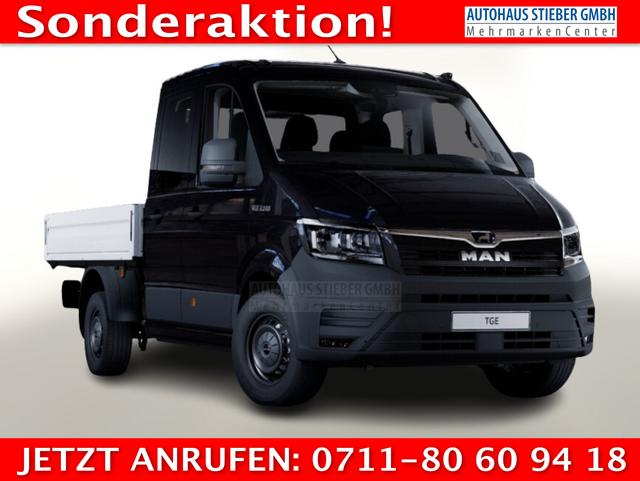 MAN TGE - Pritsche DoKa 2.0 TDI 140 Kam Temp PDC 3-S