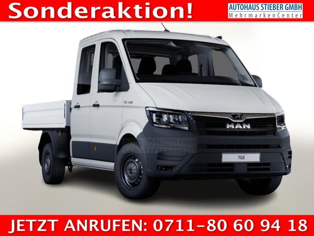 MAN TGE Pritsche - DoKa 2.0 TDI 177 DSG 4M Kam Temp