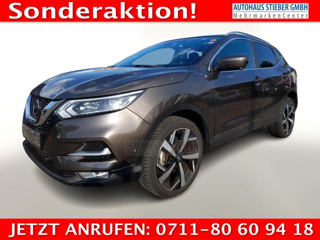 Nissan Qashqai - Tekna 1.3 DIG-T 160 DCT Leder LED Nav