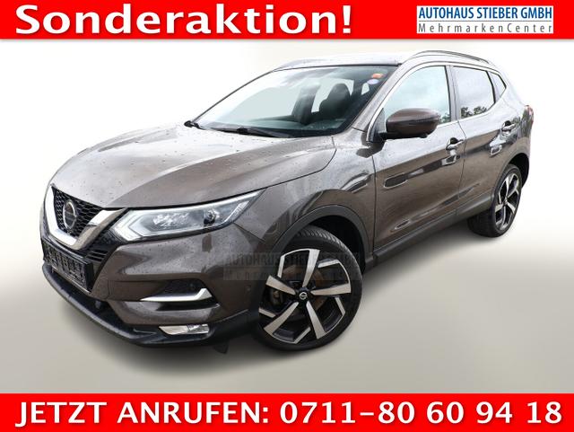 Nissan Qashqai - Tekna 1.3 DIG-T 160 DCT Leder LED Nav