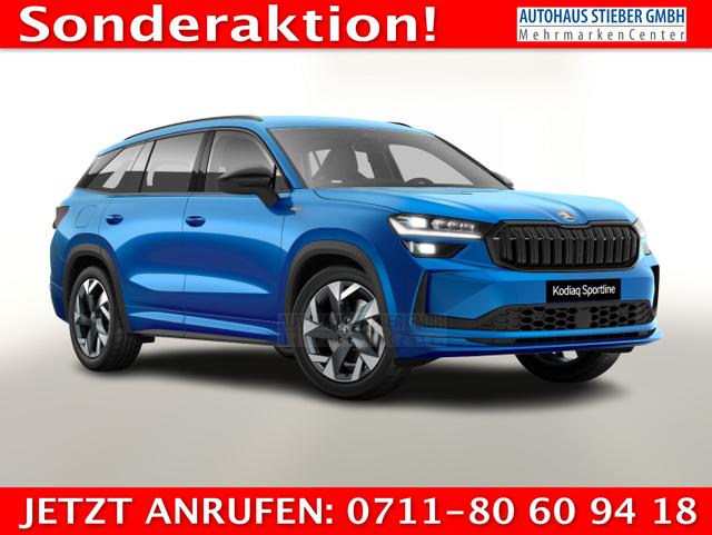 Skoda Kodiaq - Sportline eTSI DSG Sportl AHK Matrix Nav ACC Kessy