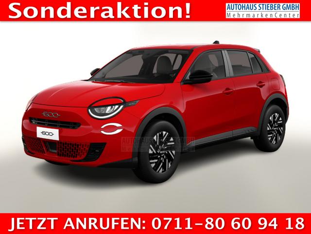 Fiat 600 - Basis MHEV 110 DCT Nav SHZ KeyL LED Kam PDC CarP