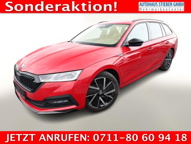 Skoda Octavia Combi - Sportline TSI 150 DSG Sportl Pano Matrix ACC