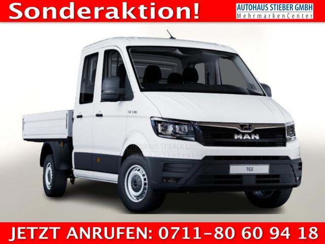 MAN TGE - Pritsche DoKa 2.0 TDI 177 4M L4 Kam Temp PDC
