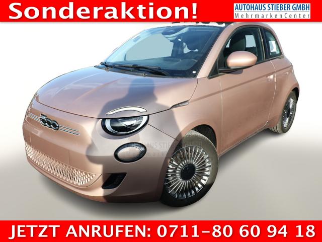 Fiat 500e Cabrio - 42 kWh 118 Temp AppC SchukoM2 LM16Z