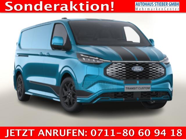 Ford E-Transit Custom - Sport 218 340L2 AHK SHZ Nav 19Z