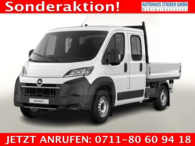 Opel Movano Pritsche - DoKa 2.2 BHDi 140 35+ L3 Kam 7"