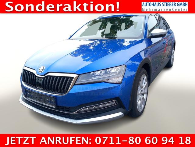 Skoda Superb Combi - SCOUT 2.0 TDI 200 DSG 4x4 LED Nav