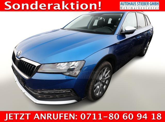 Skoda Superb Combi - SCOUT 2.0 TDI 200 DSG 4x4 LED Nav