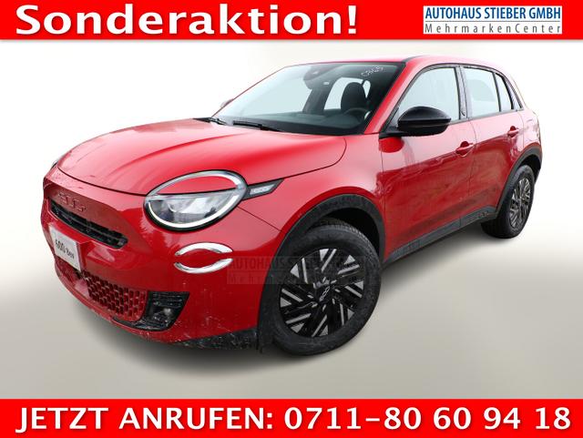 Fiat 600e - Red 54kWh 11kW-OBC CarPlay W&auml;rmepumpe PDC