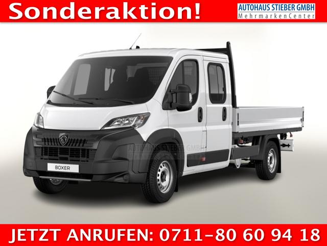 Peugeot Boxer Pritschenwagen - Pritsche DoKa 435 AT L4 AHK CarP Kam Visib