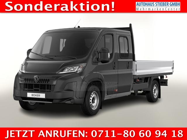 Peugeot Boxer Pritschenwagen - Pritsche DoKa 435 AT L4 AHK CarP Kam Visib