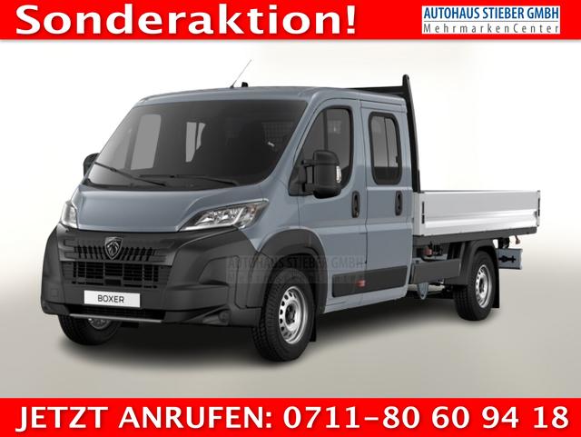 Peugeot Boxer Pritschenwagen - Pritsche DoKa 435 AT L4 AHK CarP Kam Visib