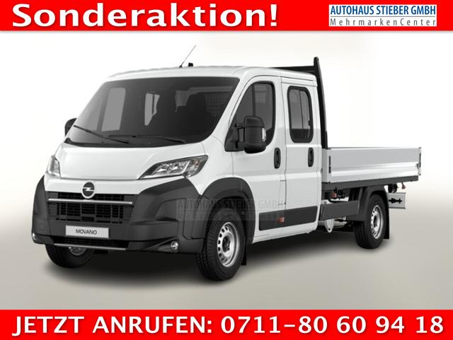 Opel Movano Pritsche - DoKa 35+ AT8 L4 NSW AppleC Kam