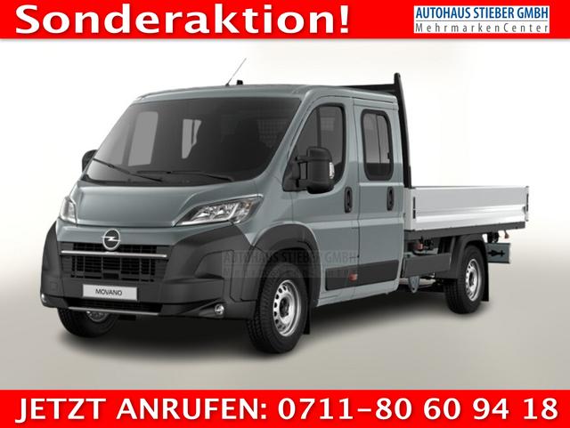 Opel Movano Pritsche - DoKa 35+ AT8 L4 NSW AppleC Kam