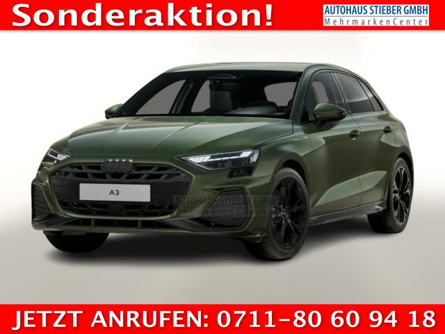 Audi A3 Sportback - S line Sportb quatt 2xS LED Nav Leder 18Z PrivG
