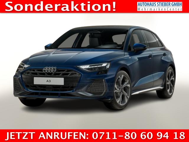 Audi A3 Sportback - S line Sportb quatt 2xS LED Nav Pano Leder 18Z