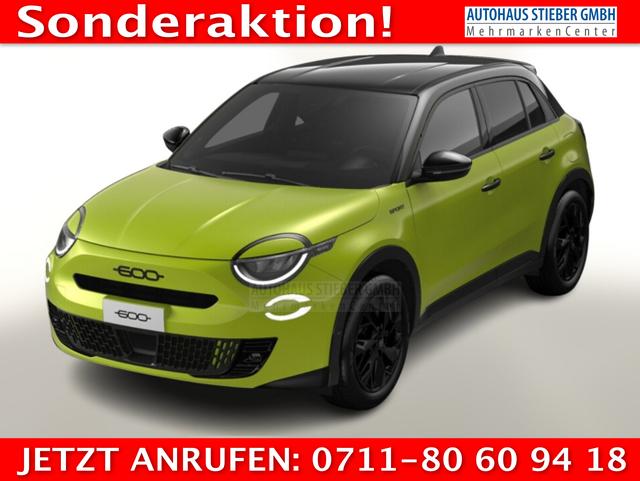 Fiat 600 - SPORT Hybrid Nav SHZ ACC Kam Keyl PDC PrivG
