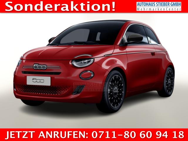 Fiat 500C - 500 Cabrio La Prima Nav Keyl SHZ 17Z Kam LED Car