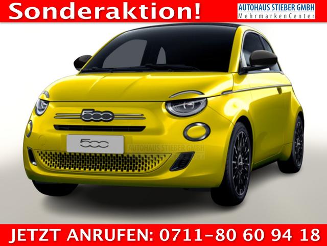 Fiat 500C - 500 Cabrio La Prima Nav Keyl SHZ 17Z Kam LED Car