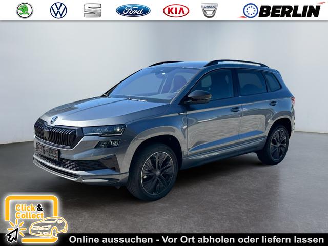 Skoda Karoq - 1,5 TSI DSG Sportline 2ZKli AHK ACC SHT PDC Kam 19Zo 5JG