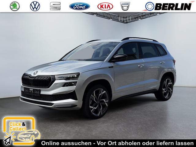 Skoda Karoq - 1,5 TSI DSG Sportline 2ZKli AHK ACC SHT PDC Kam 19Zo 5JG