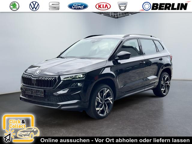 Skoda Karoq - 2,0 TDI DSG Sportline 2ZKli AHK ACC SHT PDC Kam 19Zo 5JG