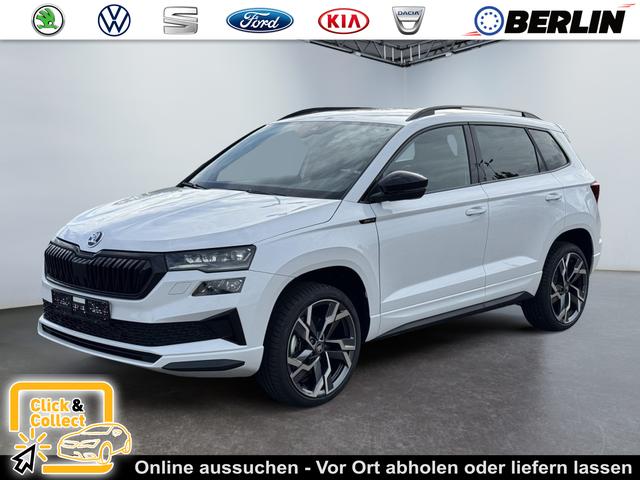 Skoda Karoq - 2,0 TDI DSG Sportline 2ZKli AHK ACC SHT PDC Kam 19Zo 5JG