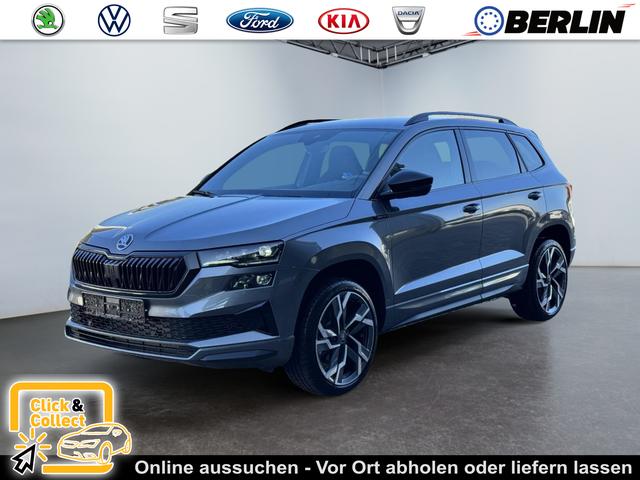 Skoda Karoq - 1,5 TSI DSG Sportline 2ZKli AHK ACC Canton PDC Kam 19Zo 5JG