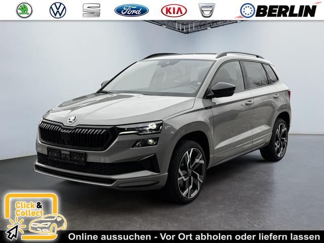 Skoda Karoq - 1,5 TSI DSG Sportline 2ZKli AHK ACC Canton PDC Kam 19Zo 5JG