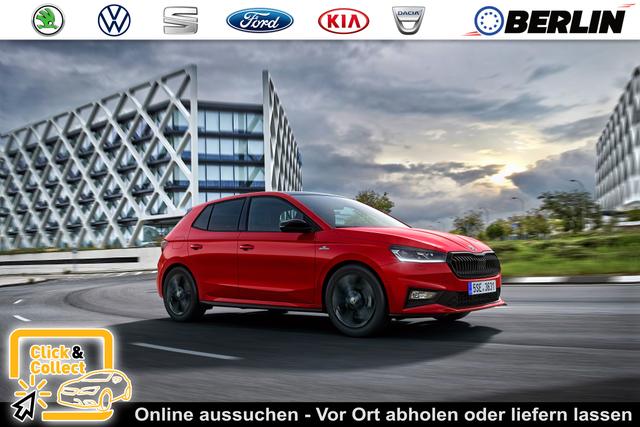 Skoda Fabia - Monte Carlo 1.5 TSI 150 DSG Klimaaut SHZ Sunset NSW PDC LED DAB Bolero Temp SmartLink LMF