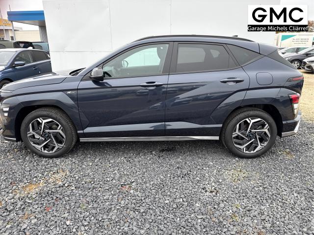 Hyundai / KONA / Blau / / / 1.6 4WD T-GDi DCT N-LINE SHZ NAVI ACC RFK