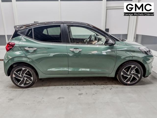 Hyundai i10 PREMIUM AUT SHZ SMART KEY KLIMAAUTOMATIK AMBIENTE ALU RFK PDC NAVI 