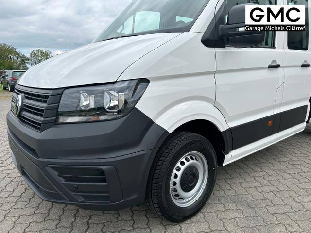 Volkswagen / Crafter Pritsche DoKa / Weiß / / / 35 2.0 TDI MR DSG 4x4 / 5 J. Garantie