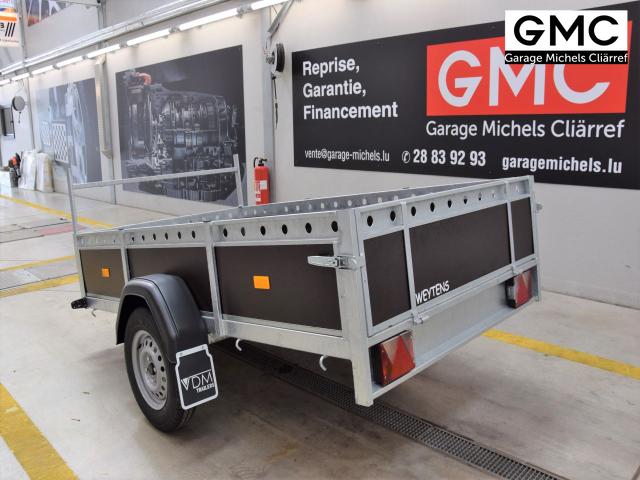 VDM XL EA Plywood 750 kg / Mesures int. 258x150x40cm 750kg inclinable 