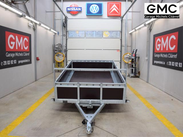 VDM XL EA Plywood 750 kg / Mesures int. 258x150x40cm 750kg inclinable 