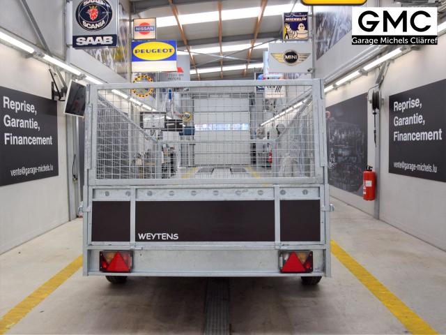 VDM XL EA Plywood 750 kg / Mesures int. 258x150x40cm 750kg inclinable 