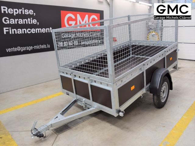 VDM XL EA Plywood 750 kg / Mesures int. 258x150x40cm 750kg inclinable 