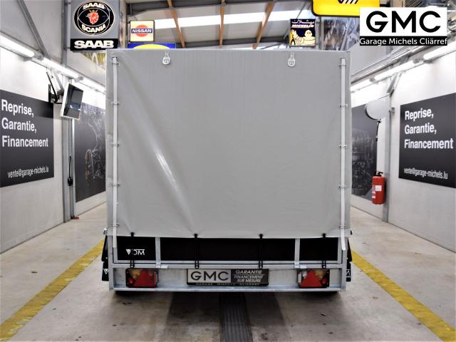 VDM XL DA Plywood 750 kg / Mesures int. 258x150x40cm 750kg non inclinable 