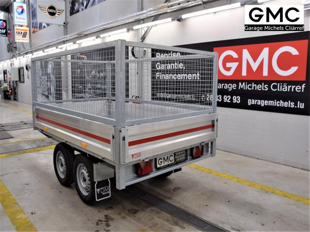VDM BBWO DA ALU 750 kg / Mesures int. 260x150x40cm 750kg non inclinable 