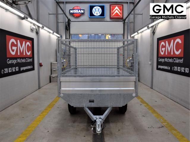 VDM BBWO DA ALU 750 kg / Mesures int. 260x150x40cm 750kg non inclinable 