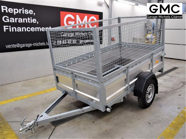 VDM EA ALU 750 kg / Mesures int. 220x130x40cm 750kg non inclinable 