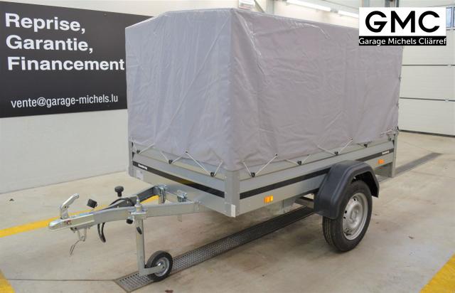 Brenderup Modell 1205 S / 750 kg + Zubehör mit Kippfunktion , Stützrad, Hochplane Gestell 