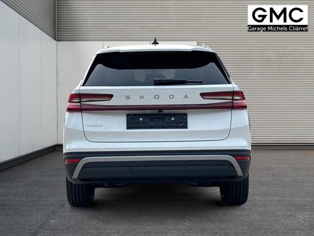 Skoda / Kodiaq / Wei&szlig; / / / LEDER+AHK+PANO+MATRIX+360 KAM+eHK+20 LM, Beispielbilder, ggf. teilweise mit Sonderausstattung