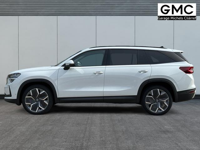 Skoda / Kodiaq / Wei&szlig; / / / LEDER+AHK+PANO+MATRIX+360 KAM+eHK+20 LM, Beispielbilder, ggf. teilweise mit Sonderausstattung