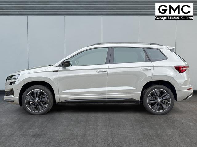 Skoda / Karoq / Grau / / / 1.5 TSI-DSG Sportline NAVI+360&deg;Kamera+ACC+KESSY+18'LM