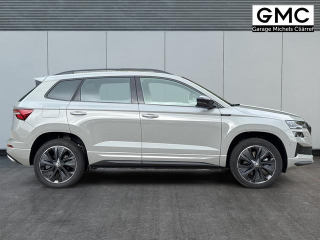 Skoda / Karoq / Grau / / / 1.5 TSI-DSG Sportline NAVI+360&deg;Kamera+ACC+KESSY+18'LM